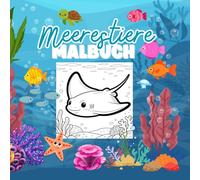 Malbuch für Kinder - Meerestiere