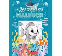 Malbuch für Kinder - Meerestiere