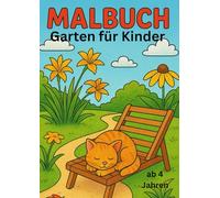 Malbuch: Garten für Kinder