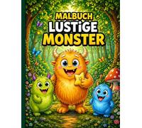 Malbuch Lustige Monster