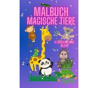 Malbuch Magische Tiere