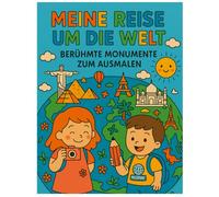 Malbuch - meine reise um die welt