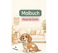 Malbuch: Peanut der Dackel