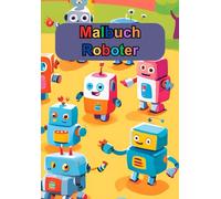 Malbuch: Roboter