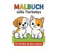 Malbuch: Süße Tierbabys