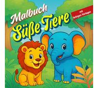 Malbuch Süße Tiere