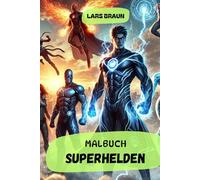 Malbuch Superhelden