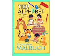 Malbuch Tier Alphabet: ABC Lernen