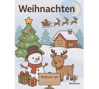 Malbuch: Weihnachten