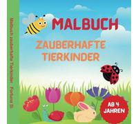 Malbuch Zauberhafte Tierkinder
