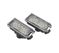 Malcayang 2PCS Luce targa a LED bianca Luce targa posteriore Lampada fanale posteriore di ricambio per Jeep Grand Cherokee Compass Patriot, Fiat 500, Dodge Viper, Maserati Levante