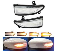Malcayang dinamiche indicatori di direzione una coppia specchio luci led per Nissan Teana Altima Pulsar Sentra