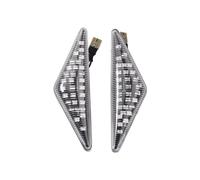 Malcayang Dinamici LED indicatori di direzione luci laterali per Focus MK I 1998-2004, Mondeo MK III MK3 2000-2007, una coppia