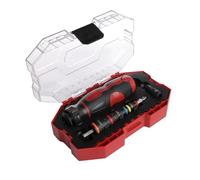 Malco KITFB2 C-RHEX - Set di chiavi a bussola 7 in 1 con impugnatura e custodia di alta qualità, 6 misure esagonali reversibili lavabili (1/4"-9/16"), 12 punte a bussola per inserti