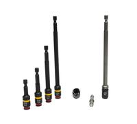 Malco MALCOMBO7 C-RHEX® - Cacciavite esagonale magnetico, lavabile, reversibile e dente di sega, set da 6 pezzi