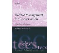 Malcolm Ausden Habitat Management for Conservation (Tascabile)