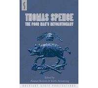 Malcolm Chase Gregory Claeys Rachel Thomas Spence: The Poor Man's Re (Tascabile)