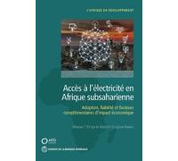 Malcolm Cosgrove-Davies Moussa Accès à L'électricité En Afrique Sub (Tascabile)