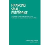 Malcolm Harper M de Jong Financing Small Enterprise (Tascabile)