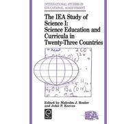 Malcolm J. Rosier IEA Study of Science (Copertina rigida)