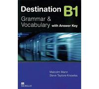 Malcolm Mann St Destination B1: Grammar & Vocabulary / Student’s Boo (Tascabile)