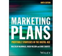 Malcolm McDonald Hugh Wilson Dave Chaffey Marketing Plans (Tascabile)