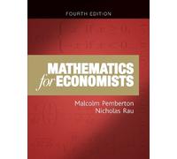 Malcolm Pemberton Nicholas Rau Mathematics for Economists (Tascabile)