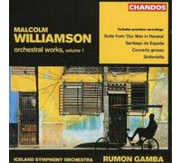 Malcolm Williamson Orchestral Works Volume 1 (Gamba, Iceland So) (CD) Album