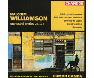 Malcolm Williamson Orchestral Works Volume 1 (Gamba, Iceland So) (CD) Album