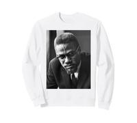 Malcolm X Attivista per i Diritti Umani nel Regno Unito 1965 Felpa