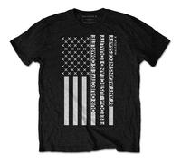 Malcolm X Freedom Flag ufficiale Uomo maglietta unisex