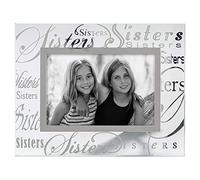 Malden Clear Expressions Glass Picture Frame, Sisters, 4 by 6-Inch by