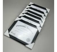 Malden International Designs (6 Confezione) 8 ½ X 11 Documento Montature Nera