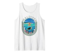 Maldive Sea Turtle Island Paradise Canotta