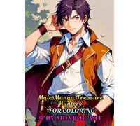 Male Manga Treasure Hunters For Coloring
