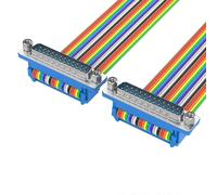 (male to male, 3m) DB25 Male Female Extension Cable 232 Serial Port Printer Data Cord for Computers and Communication Devices