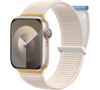 Maledan Cinturino in nylon compatibile con Apple Watch 44 mm, 38 mm, 42 mm, 40 mm, 41 mm, 45 mm, 46 mm, 49 mm, cinturino sportivo regolabile, compatibile con iWatch Series 10, 9 8, 7, 6, 5, 4 SE, 42