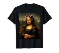 Maledetto Monna Lisa Baddie Y2K Pittura Rinascimentale Maglietta