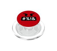 Maledicente Volto Arrabbiato PopSockets PopGrip per MagSafe