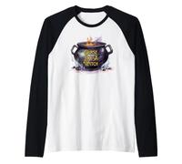 Maledizione Come Una Strega su Un calderone Maglia con Maniche Raglan