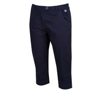 Maleena II Pantaloncini Capri in Cotone Coolweave con Tasche Multiple