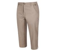 Maleena II Pantaloncini Capri in Cotone Coolweave con Tasche Multiple