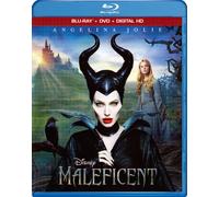 MALEFICENT (Blu-ray) Angelina Jolie Sharlto Copley Elle Fanning Sam Riley