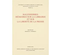 Malesherbes: Mémoires Sur La Librairie Et Sur La Liberté De La Presse - Ro...