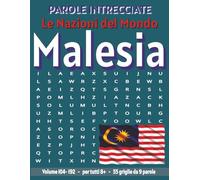 Malesia - Parole Intrecciate: Passatempo senza schermo per relax e concentrazione