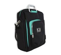 Maletín portatile multi-scomparto resistente per 15,6" nero/azzurro Maletín portatile multi-scomparto resistente per 15,6" nero/azzurro
