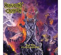 Malevolent Creation 'The Ten Commandments' LP Transparent Blue Vinyl - Nuovo