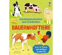 Malgorzata Detn Zusammenstecken und Entdecken: Bauernhoftiere (Copertina rigida)