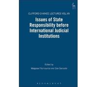 Malgosia Fitzma Issues of State Responsibility before Interna (Copertina rigida)