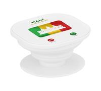 Mali is Calling Me Flag - Supporto per telefono estensibile - Impugnatura Grip di supporto e supporto video per smartphone, compatibile con tutti i modelli stampati in Francia